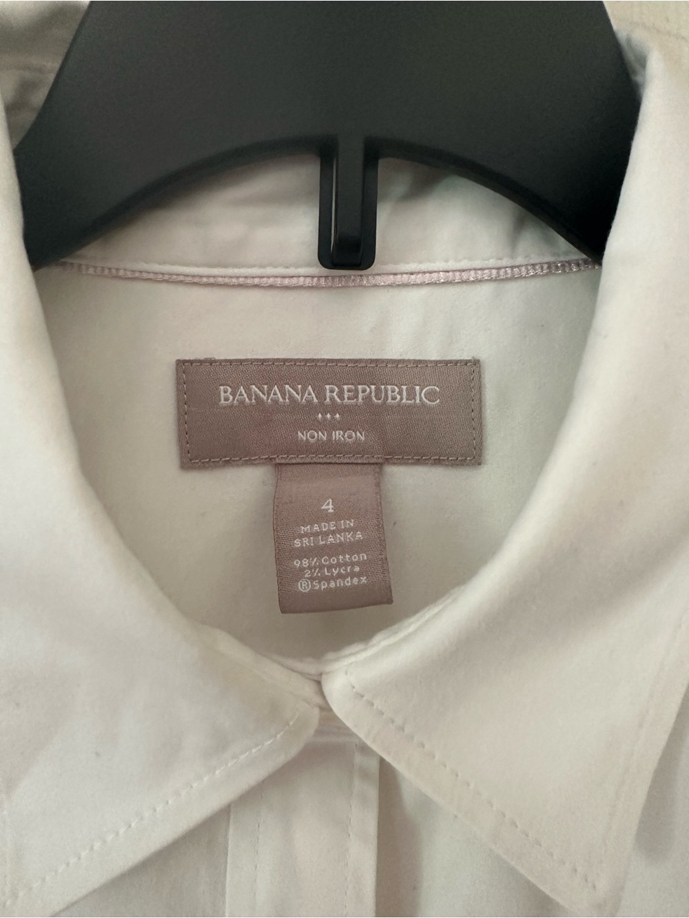 Banana Republic Women White Dress Long sleeve bottom down Shirt - Picture 7 of 9